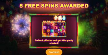 Pinata Burst: Giri gratis e/o respin