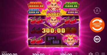 ​Pink Joker: Hold and Win: Vincite