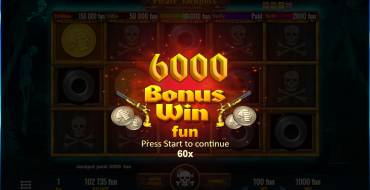 Pirate JackPots: Vincite