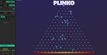 Plinko: Vincite