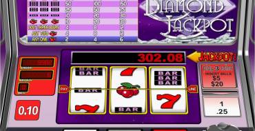 Progressive Diamond Jackpot: Vincite
