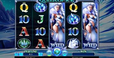 Queen of Ice: Slot machine