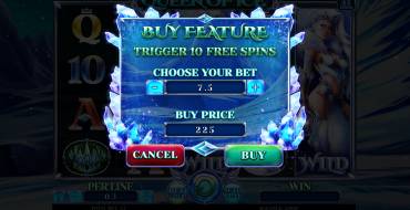 Queen of Ice: Funzione bonus