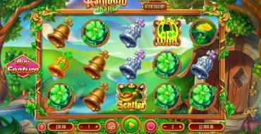 Rainbow Mania: La schermata principale