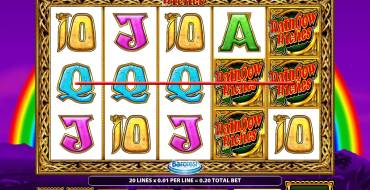 Rainbow Riches: Vincite