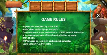 Return of Kong Megaways: Regole
