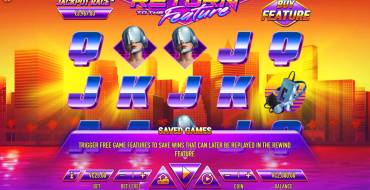 Return To The Future: La schermata principale