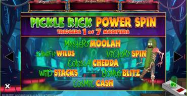 Rick and Morty Wubba Lubba Dub Dub Jackpot King: Caratteristiche uniche