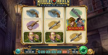 Riddle Reels: A Case of Riches: Interfaccia