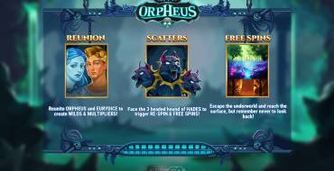 Rise of Orpheus: Caratteristiche uniche