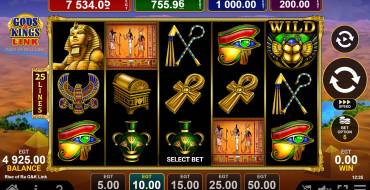 Rise of Ra Gods & Kings Link: Slot machine
