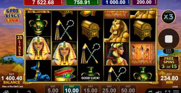 Rise of Ra Gods & Kings Link: Giri gratis