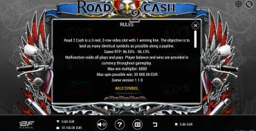 Road 2 Cash: Regole