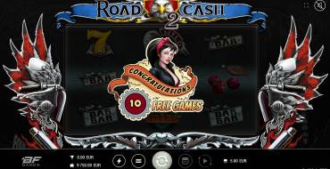 Road 2 Cash: Giri gratis e/o respin
