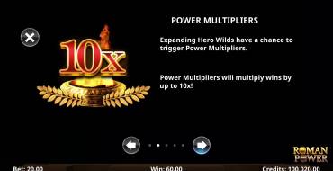 Roman Power: Moltiplicatori