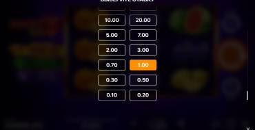 Ruby Hit: Hold and Win: Scommessa
