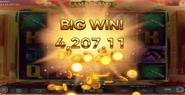 Samarkand's Gold: Vincite