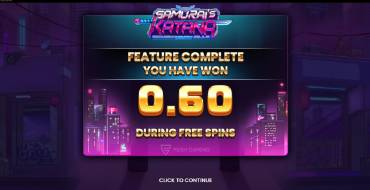 Samurai's Katana: Giri gratis