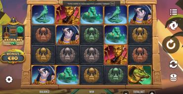 Scepter of Anubis: Interfaccia