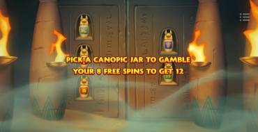 Scepter of Anubis: Giri gratis e/o respin