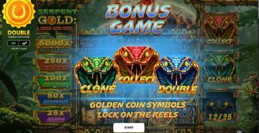 Serpent Gold: Hold & Win: Respinte