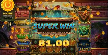 Serpent Gold: Hold & Win: Vincite