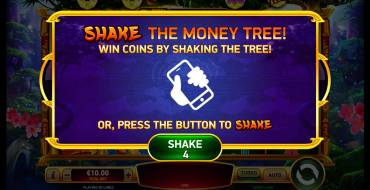 Shake Shake Money Tree: Caratteristiche uniche