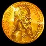 Silk Road: Scatter sotto forma di moneta d'oro con il volto di un anziano