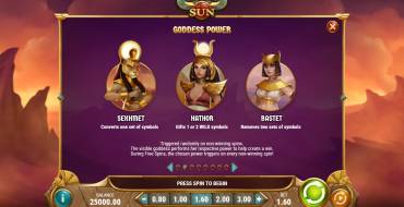 Sisters of the Sun: Caratteristiche