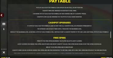 Slots O` Cashpots Jackpot King: Caratteristiche uniche