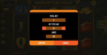 Snatch the Gold: Scommessa