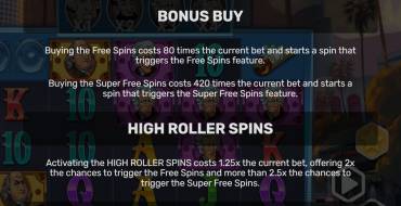 Snoops High Rollers: Caratteristiche uniche