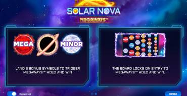 Solar Nova Megaways: Slot machine