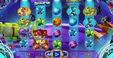 Space Goonz: La schermata principale