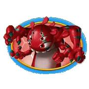 Space Goonz: Simbolo del mostro rosso