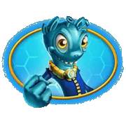 Space Goonz: Simbolo del mostro blu