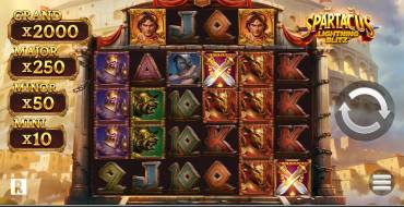 Spartacus Lightning Blitz: Slot machine
