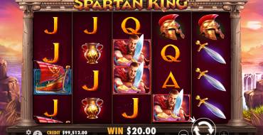 Spartan King: Vincite