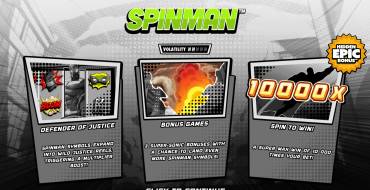 Spinman: Caratteristiche uniche