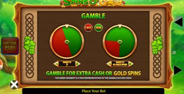 Spins O' Gold Fortune Play: Gioco del rischio
