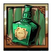 Sticky Bandits Thunder Rail: Bottiglia verde
