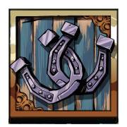 Sticky Bandits Thunder Rail: Ferri di cavallo
