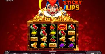 Sticky Lips: Slot machine