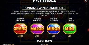 Striking Diamond: Funzione Jackpot
