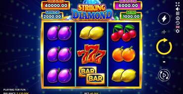 Striking Diamond: Interfaccia