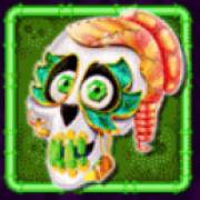 Sugar Skulls: Teschio verde