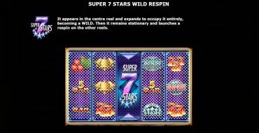 Super 50 Stars: Giri gratis e/o respin