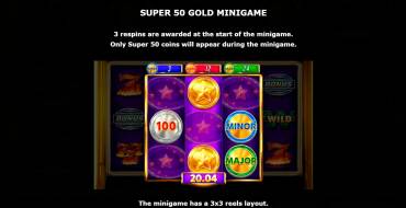 Super 50 Stars: Giochi bonus