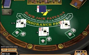 Super 7 Blackjack in linea
