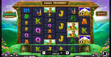 Super Rainbow Megaways: Offerta